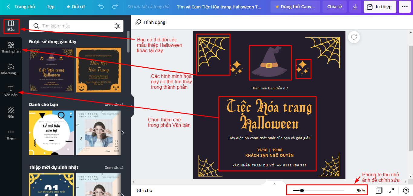 Gợi ý cách tạo thiệp Halloween online và một số mẫu thiệp đẹp năm 2021 - Ảnh 4. Gợi ý cách tạo thiệp Halloween online và một số mẫu thiệp đẹp năm 2021 - Ảnh 4.