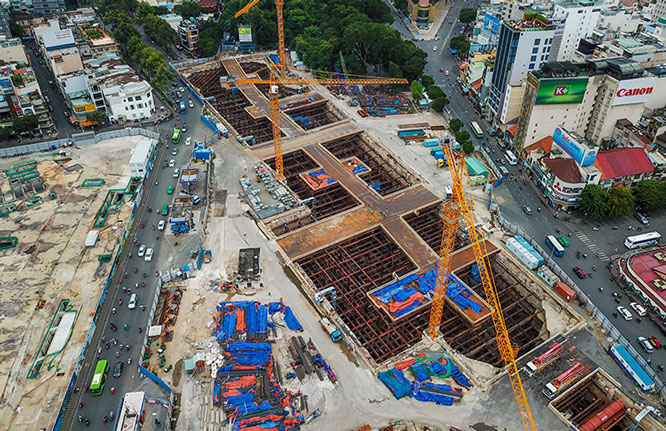 Dự án metro số 2 Bến Thành – Tham Lương mới bàn giao mặt bằng gần 80% - Ảnh 1. Dự án metro số 2 Bến Thành – Tham Lương mới bàn giao mặt bằng gần 80% - Ảnh 1.