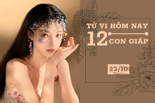 Tử vi hàng ngày hôm nay 23/10 của 12 con giáp: Thìn nên tập trung làm việc, Sửu tài lộc hanh thông