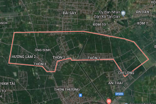 Kế hoạch sử dụng đất xã Ông Đình, Khoái Châu, Hưng Yên năm 2021