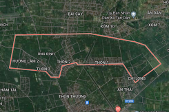 Kế hoạch sử dụng đất xã Ông Đình, Khoái Châu, Hưng Yên năm 2021