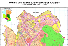 Bản đồ quy hoạch giao thông thành phố Tây Ninh, tỉnh Tây Ninh