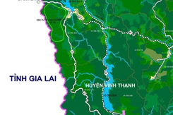 Bản đồ quy hoạch giao thông huyện Vĩnh Thạnh, tỉnh Bình Định