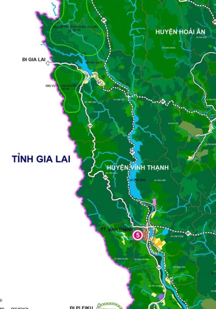Bản đồ quy hoạch sử dụng đất huyện Vĩnh Thạnh, tỉnh Bình Định - Ảnh 2.