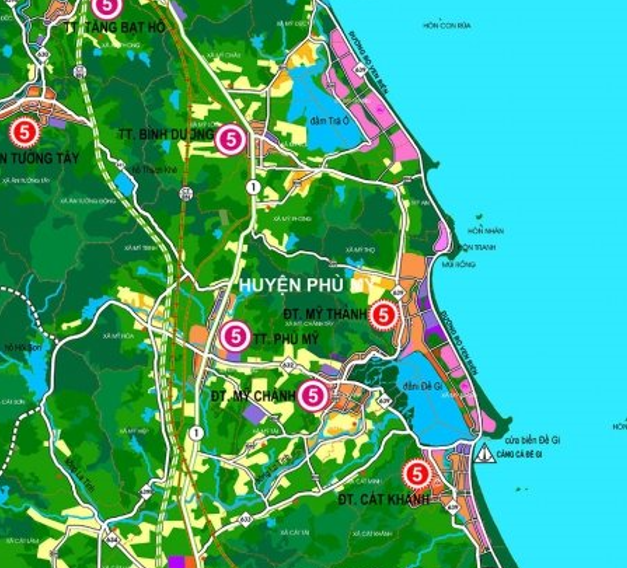 Bản đồ quy hoạch sử dụng đất huyện Phù Mỹ, tỉnh Bình Định - Ảnh 2. Bản đồ quy hoạch sử dụng đất huyện Phù Mỹ, tỉnh Bình Định - Ảnh 2.