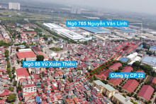 Những khu đất sắp thu hồi để mở đường ở phường Sài Đồng, Long Biên, Hà Nội (phần 2)