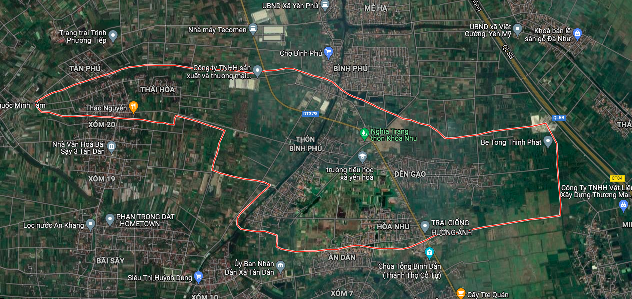 Kế hoạch sử dụng đất xã Yên Hoà, Yên Mỹ, Hưng Yên năm 2021 - Ảnh 1.