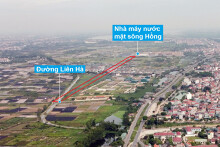 Những khu đất sắp thu hồi để mở đường ở huyện Đan Phượng, Hà Nội
