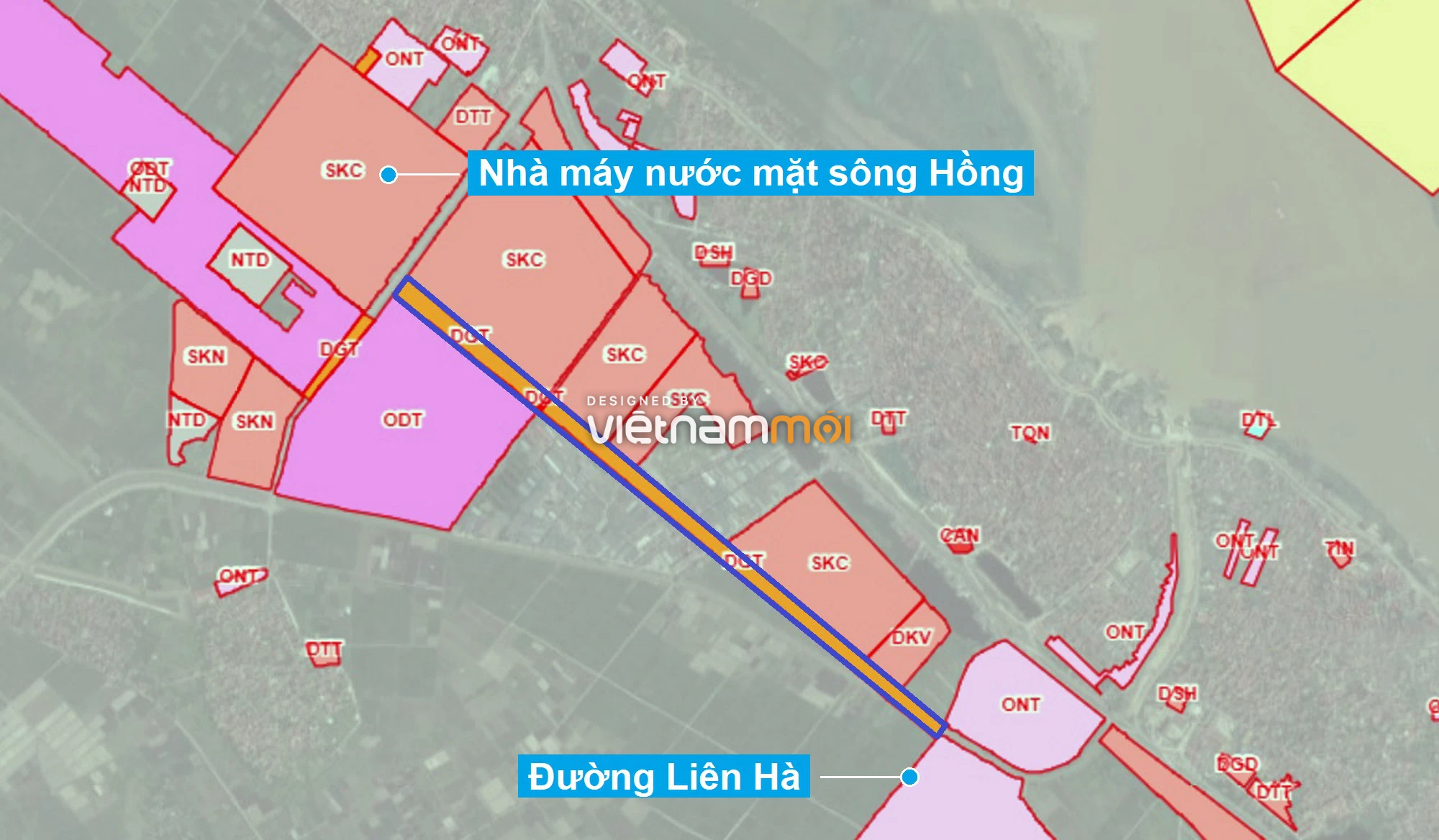 Những khu đất sắp thu hồi để mở đường ở huyện Đan Phượng, Hà Nội - Ảnh 1. Những khu đất sắp thu hồi để mở đường ở huyện Đan Phượng, Hà Nội - Ảnh 1.