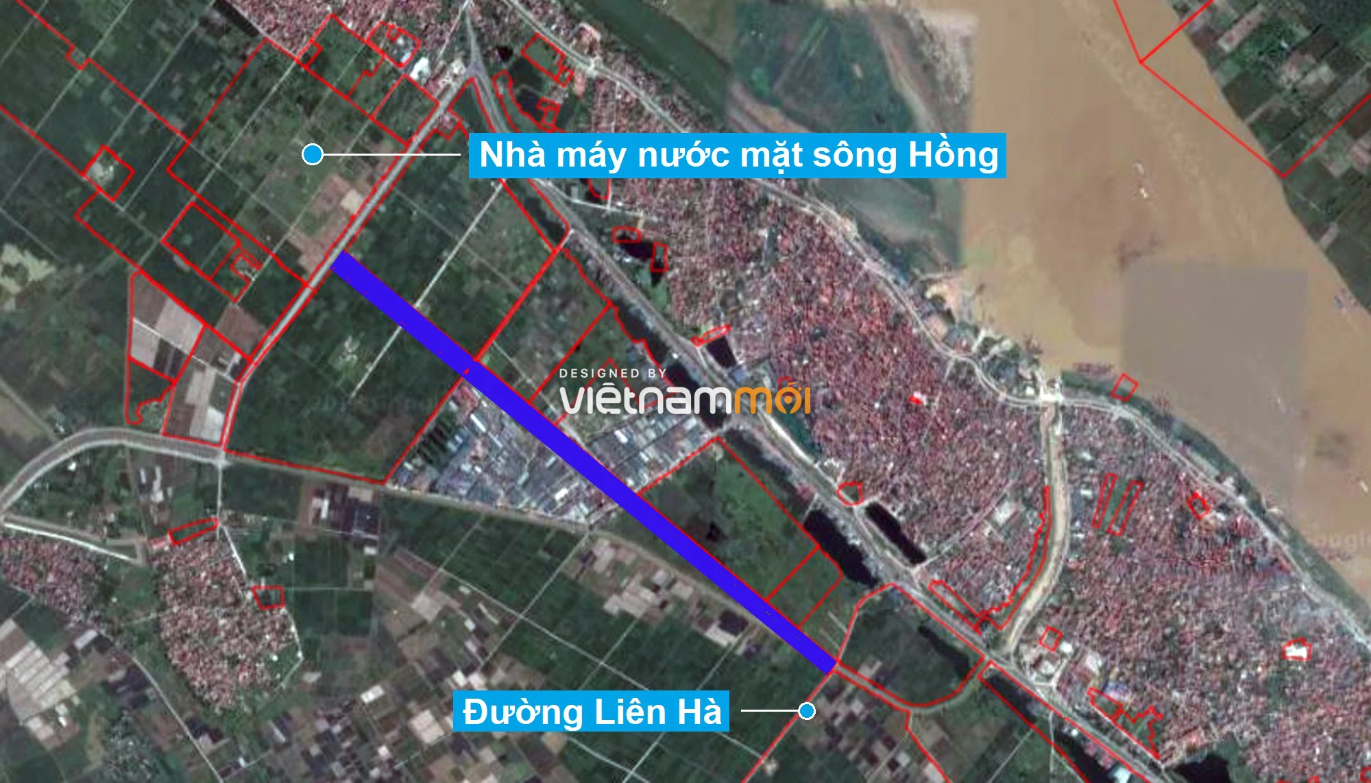 Những khu đất sắp thu hồi để mở đường ở huyện Đan Phượng, Hà Nội - Ảnh 2. Những khu đất sắp thu hồi để mở đường ở huyện Đan Phượng, Hà Nội - Ảnh 2.
