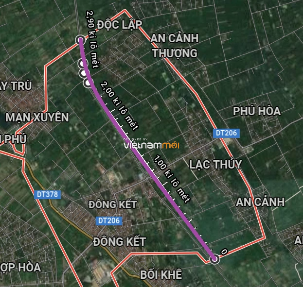 Đường sẽ mở ở xã Đông Kết, Khoái Châu, Hưng Yên - Ảnh 2.