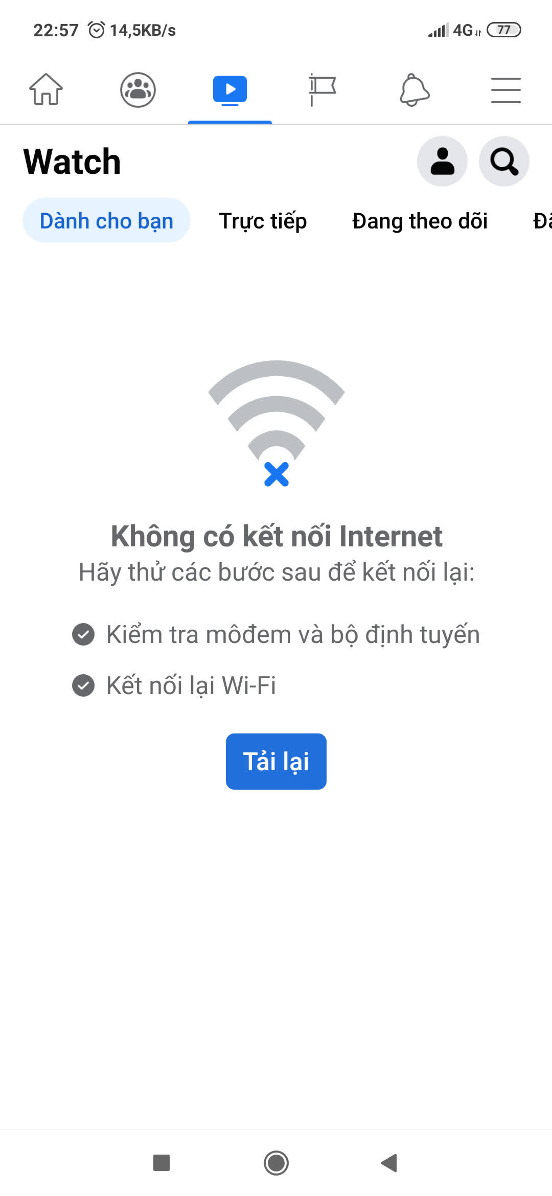 Mạng xã hội Facebook gián đoạn tại Việt Nam - Ảnh 2. Mạng xã hội Facebook gián đoạn tại Việt Nam - Ảnh 2.