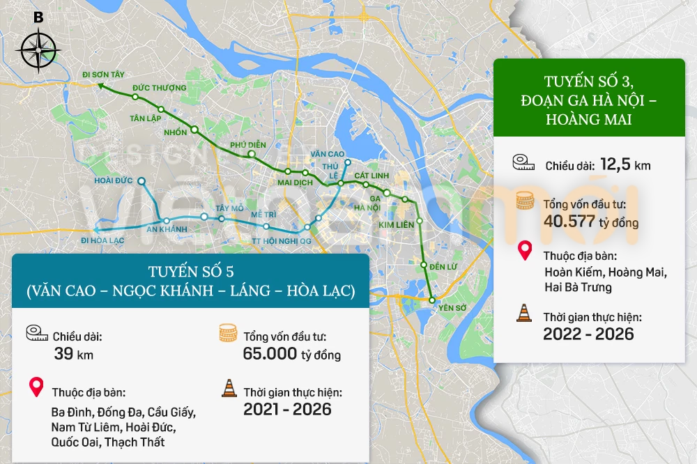 Loạt dự án giao thông nổi bật sắp triển khai tại Hà Nội trong 5 năm tới - Ảnh 10. Loạt dự án giao thông nổi bật sắp triển khai tại Hà Nội trong 5 năm tới - Ảnh 10.