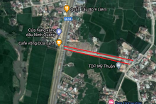 Đường sẽ mở ở xã Ninh Quang, thị xã Ninh Hòa, tỉnh Khánh Hòa