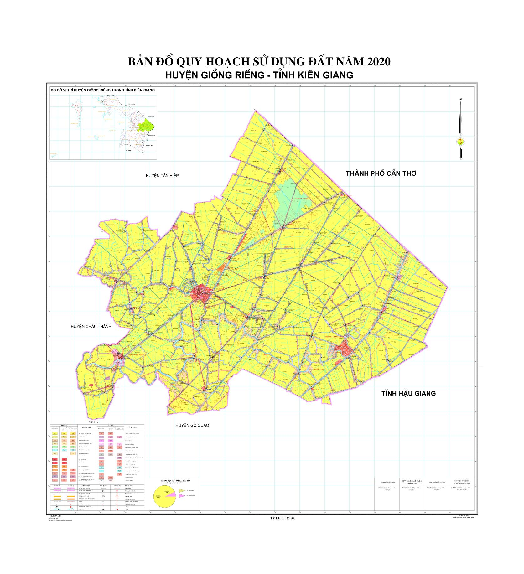 Bản đồ quy hoạch sử dụng đất huyện Giồng Riềng, tỉnh Kiên Giang - Ảnh 2. Bản đồ quy hoạch sử dụng đất huyện Giồng Riềng, tỉnh Kiên Giang - Ảnh 2.