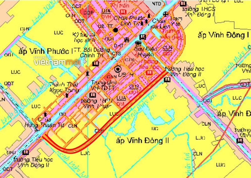 Đường sẽ mở ở huyện Vĩnh Thuận, tỉnh Kiên Giang - Ảnh 2. Đường sẽ mở ở huyện Vĩnh Thuận, tỉnh Kiên Giang - Ảnh 2.