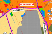 Bản đồ quy hoạch sử dụng đất phường An Khê, Thanh Khê, Đà Nẵng