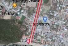 Đường sẽ mở ở xã Ninh Vân, thị xã Ninh Hòa, tỉnh Khánh Hòa