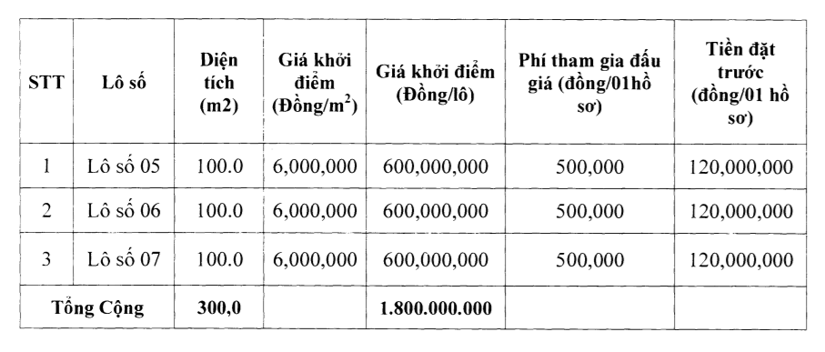 Thanh Hóa sắp đấu giá 16 lô đất tại huyện Thiệu Hóa, khởi điểm từ 312 triệu đồng/lô - Ảnh 1. Thanh Hóa sắp đấu giá 16 lô đất tại huyện Thiệu Hóa, khởi điểm từ 312 triệu đồng/lô - Ảnh 1.
