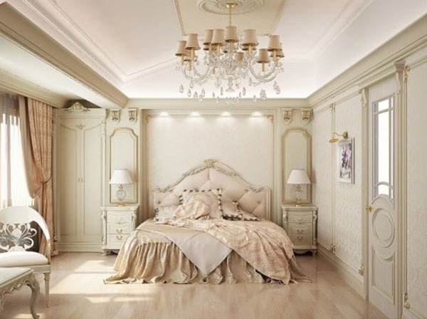 Mách bạn cách trang trí nội thất phòng ngủ theo phong cách cổ điển - Ảnh 10. Mách bạn cách trang trí nội thất phòng ngủ theo phong cách cổ điển - Ảnh 10.