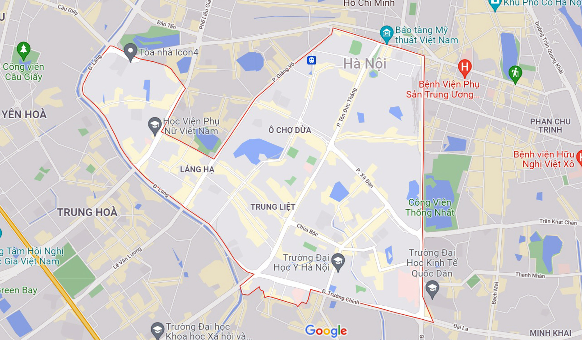 Những khu đất sắp thu hồi để mở đường ở quận Đống Đa, Hà Nội (phần 1) - Ảnh 1. Những khu đất sắp thu hồi để mở đường ở quận Đống Đa, Hà Nội (phần 1) - Ảnh 1.