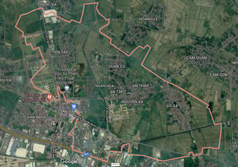 Kế hoạch sử dụng đất phường Nhân Hoà, Mỹ Hào, Hưng Yên năm 2021 - Ảnh 1.