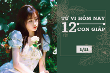 Tử vi hàng ngày hôm nay 1/11 của 12 con giáp: Sửu chú ý mối quan hệ xã giao, Tuất sự nghiệp tấn tới