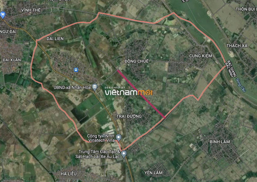 Đường sẽ mở ở xã Nhân Hoà, Quế Võ, Bắc Ninh - Ảnh 2. Đường sẽ mở ở xã Nhân Hoà, Quế Võ, Bắc Ninh - Ảnh 2.