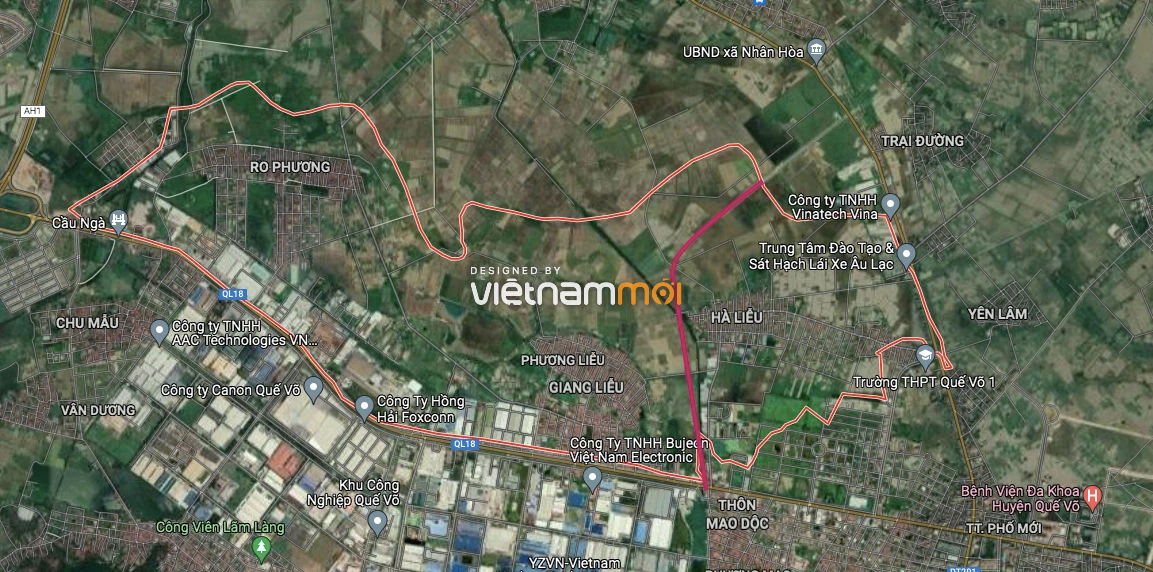 Đường sẽ mở ở xã Phương Liễu, Quế Võ, Bắc Ninh - Ảnh 2. Đường sẽ mở ở xã Phương Liễu, Quế Võ, Bắc Ninh - Ảnh 2.