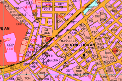Bản đồ quy hoạch sử dụng đất phường Tiền An, thành phố Bắc Ninh, tỉnh Bắc Ninh