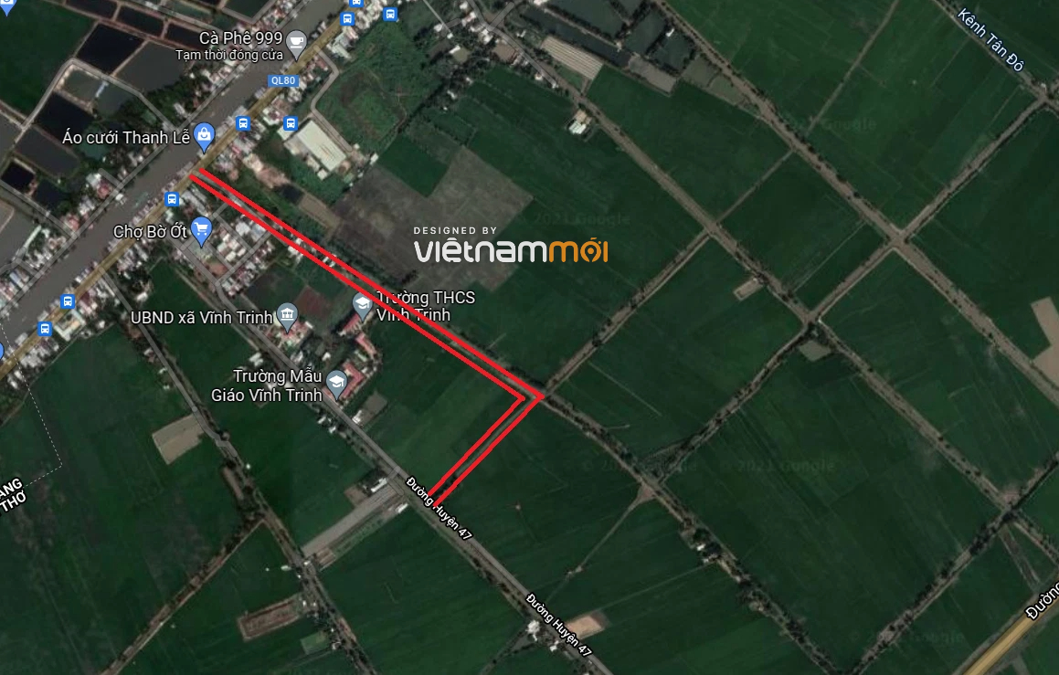 Đường sẽ mở ở xã Vĩnh Trinh, huyện Vĩnh Thạnh, TP Cần Thơ - Ảnh 3. Đường sẽ mở ở xã Vĩnh Trinh, huyện Vĩnh Thạnh, TP Cần Thơ - Ảnh 3.