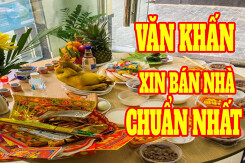 Văn khấn xin gia tiên bán nhà chuẩn nhất