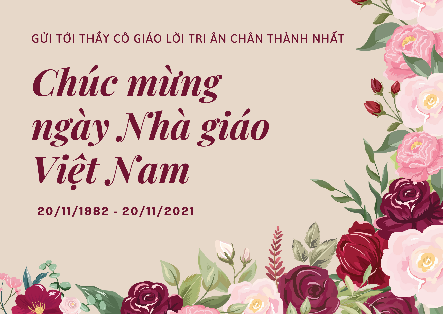 Tham khảo 3 mẫu thiệp online chúc mừng ngày 20/11 đẹp nhất năm 2021 - Ảnh 2.