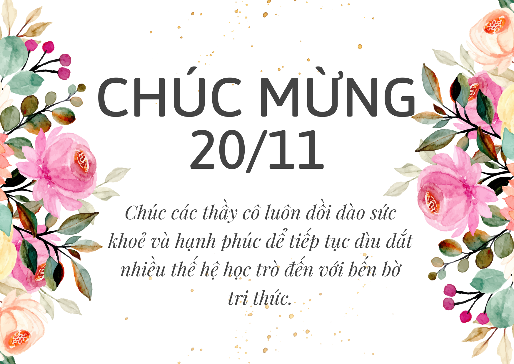 Tham khảo 3 mẫu thiệp online chúc mừng ngày 20/11 đẹp nhất năm 2021 - Ảnh 3.