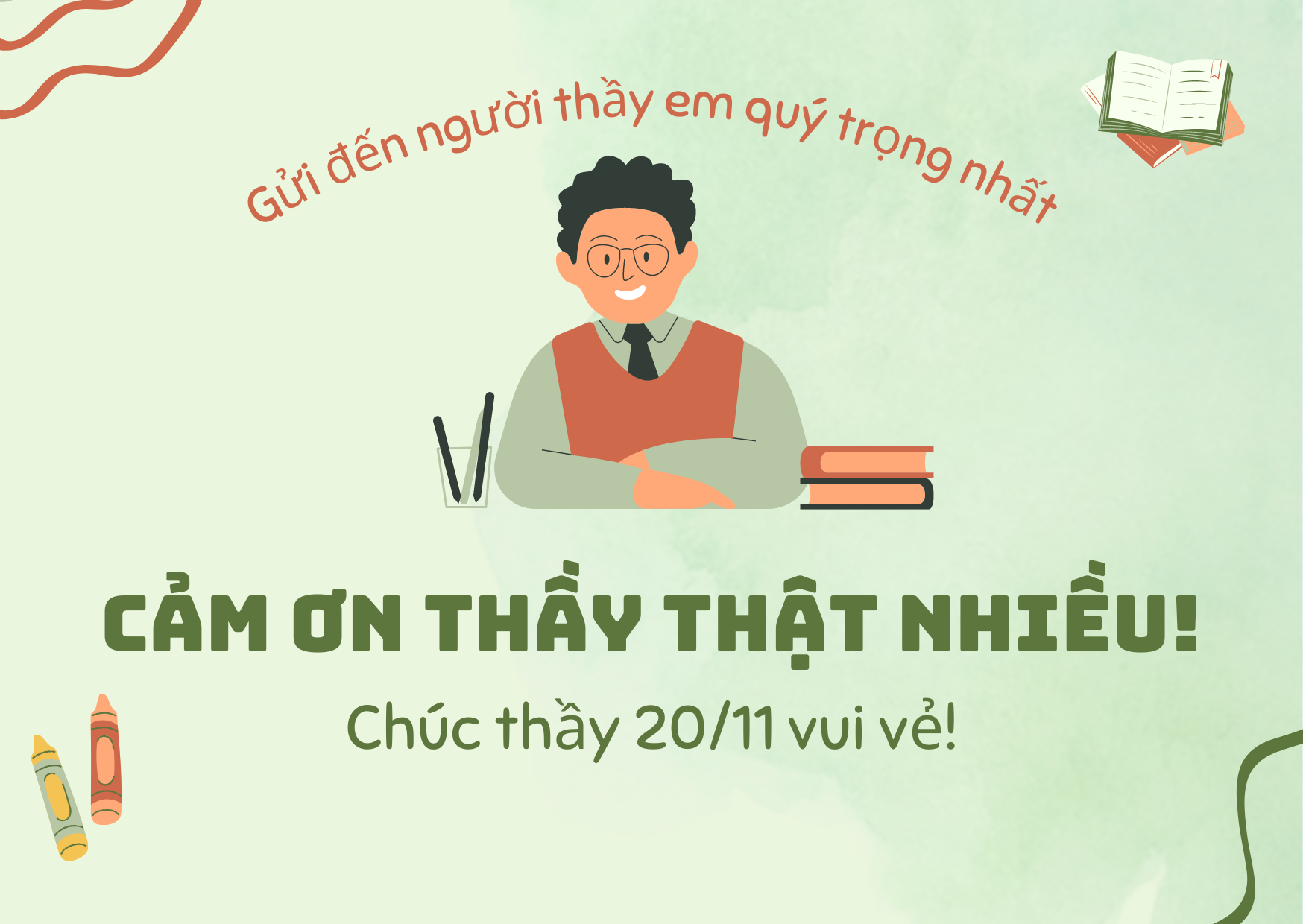 Tham khảo 3 mẫu thiệp online chúc mừng ngày 20/11 đẹp nhất năm 2021 - Ảnh 12.