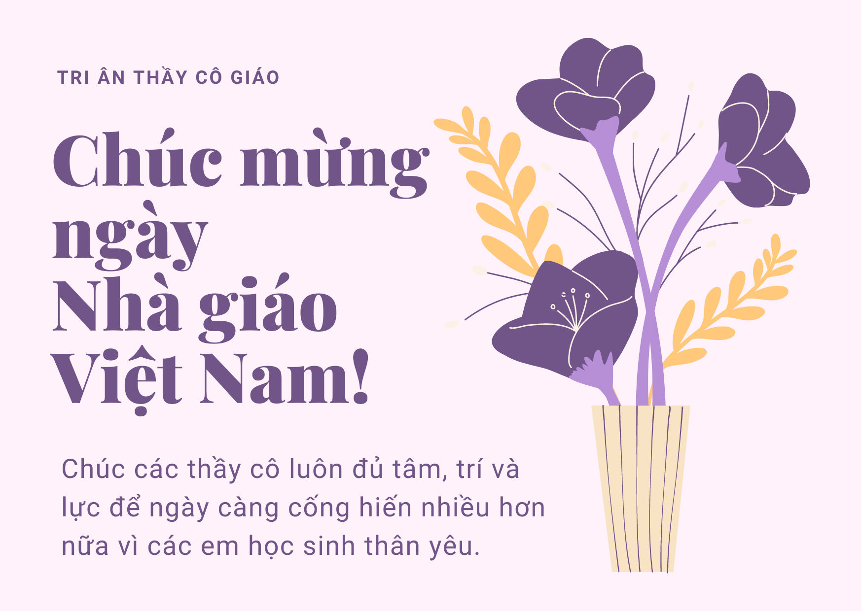 Tham khảo 3 mẫu thiệp online chúc mừng ngày 20/11 đẹp nhất năm 2021 - Ảnh 5.