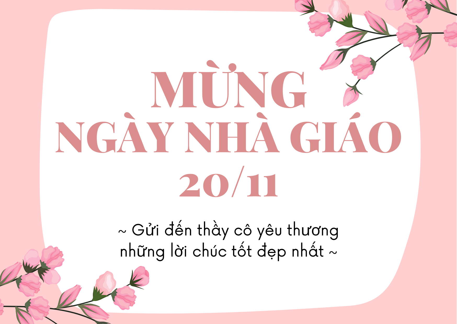 Tham khảo 3 mẫu thiệp online chúc mừng ngày 20/11 đẹp nhất năm 2021 - Ảnh 7.