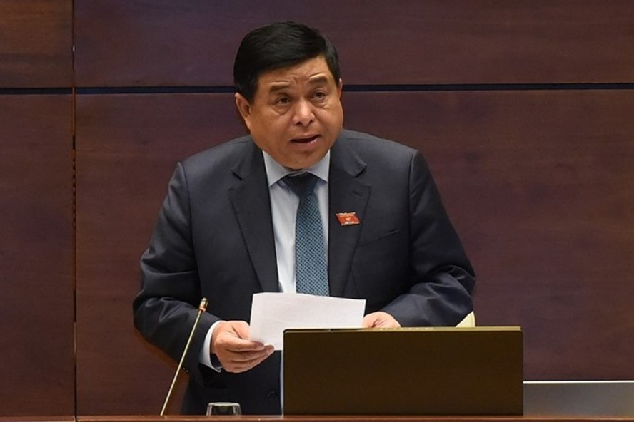 Bộ trưởng Bộ KH-ĐT nêu lý do khiến giải ngân vốn đầu tư công chậm - Ảnh 1. Bộ trưởng Bộ KH-ĐT nêu lý do khiến giải ngân vốn đầu tư công chậm - Ảnh 1.