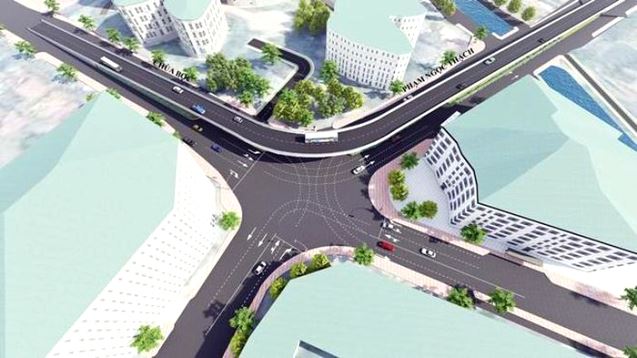 Xây cầu vượt nút giao Chùa Bộc - Phạm Ngọc Thạch, dự kiến hoàn thành vào tháng 6/2022 - Ảnh 1. Xây cầu vượt nút giao Chùa Bộc - Phạm Ngọc Thạch, dự kiến hoàn thành vào tháng 6/2022 - Ảnh 1.