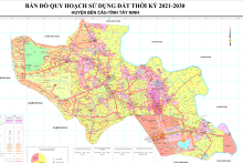 Bản đồ quy hoạch giao thông huyện Bến Cầu, tỉnh Tây Ninh