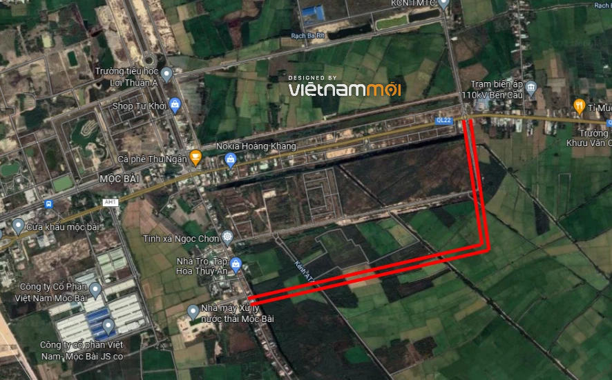 Đường sẽ mở ở huyện Bến Cầu, tỉnh Tây Ninh - Ảnh 3. Đường sẽ mở ở huyện Bến Cầu, tỉnh Tây Ninh - Ảnh 3.