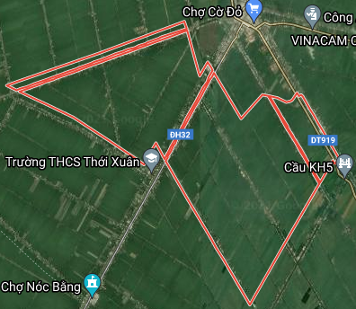 Đường sẽ mở ở xã Thới Xuân, huyện Cờ Đỏ, TP Cần Thơ - Ảnh 1.