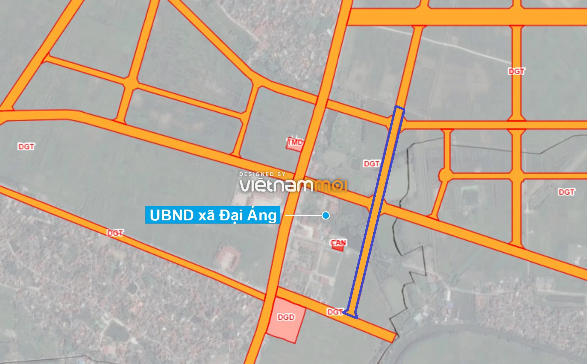 Những khu đất sắp thu hồi để mở đường ở xã Đại Áng, Thanh Trì, Hà Nội (phần 1) - Ảnh 1. Những khu đất sắp thu hồi để mở đường ở xã Đại Áng, Thanh Trì, Hà Nội (phần 1) - Ảnh 1.