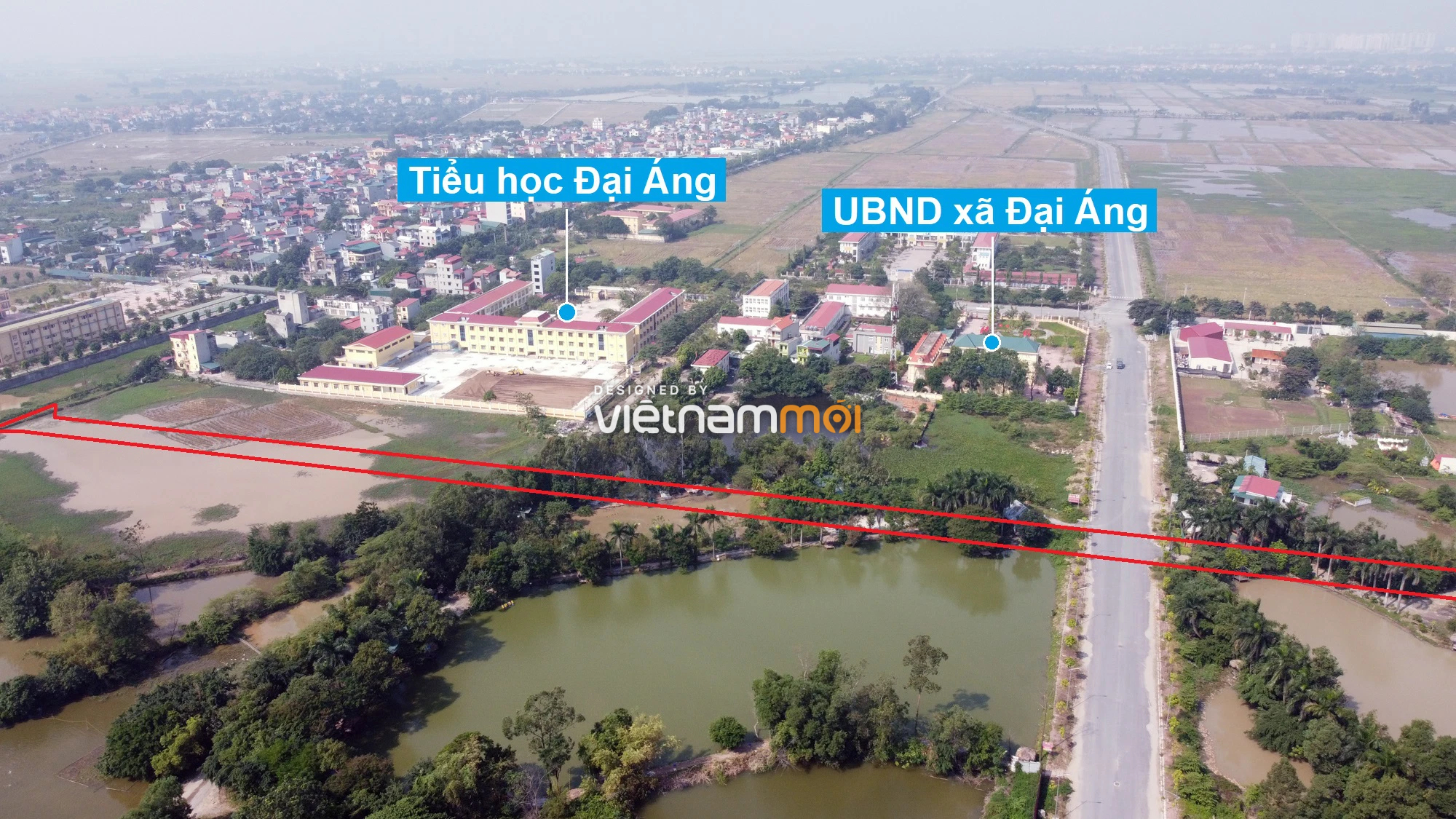 Những khu đất sắp thu hồi để mở đường ở xã Đại Áng, Thanh Trì, Hà Nội (phần 1) - Ảnh 5. Những khu đất sắp thu hồi để mở đường ở xã Đại Áng, Thanh Trì, Hà Nội (phần 1) - Ảnh 5.