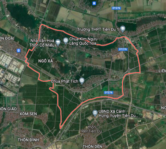 Kế hoạch sử dụng đất xã Phật Tích, Tiên Du, Bắc Ninh năm 2021 - Ảnh 1.