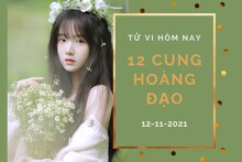 Tử vi hôm nay (12/11/2021) của 12 cung hoàng đạo: Ma Kết đào hoa, Cự Giải bỏ lỡ cơ hội