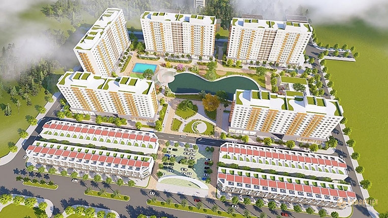 Bình Định nghiên cứu xây nhà ở xã hội liền kề không quá 400 triệu đồng/căn cho công nhân - Ảnh 1. Bình Định nghiên cứu xây nhà ở xã hội liền kề không quá 400 triệu đồng/căn cho công nhân - Ảnh 1.