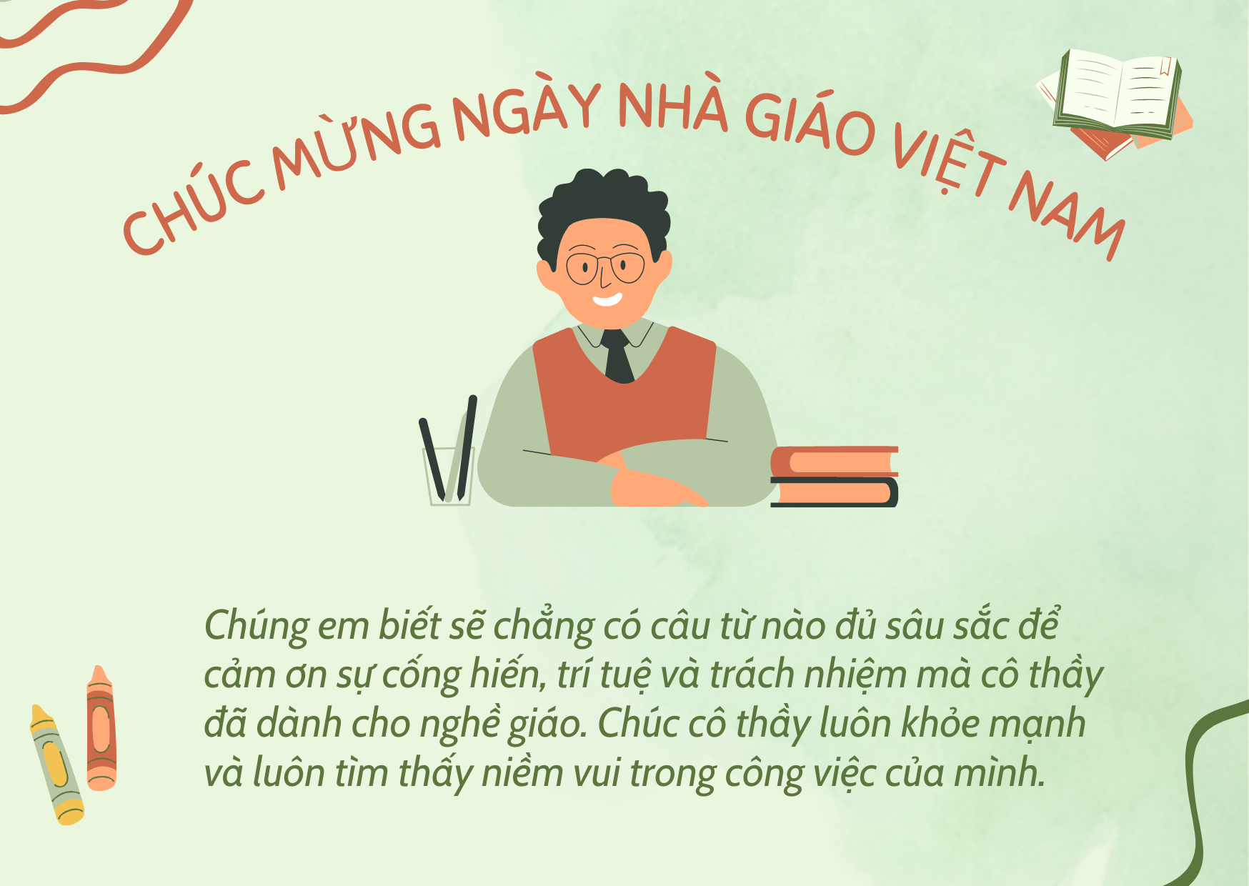 Top 30 lời chúc, status ngày 20/11 hay và mới nhất năm 2021 - Ảnh 1. Top 30 lời chúc, status ngày 20/11 hay và mới nhất năm 2021 - Ảnh 1.