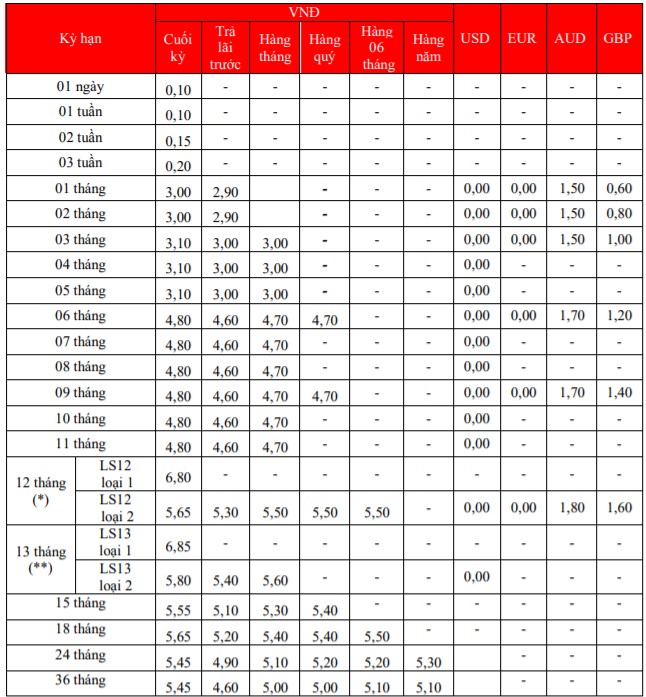 Lãi suất Ngân hàng HDBank duy trì ổn định trong tháng 11/2021 - Ảnh 2.