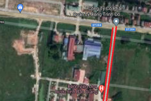 Đường sẽ mở ở phường Mỹ Độ, TP Bắc Giang, tỉnh Bắc Giang